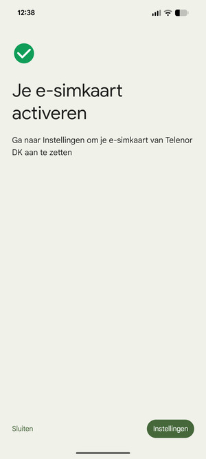Selecteer Instellingen