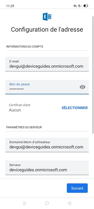 Saisissez votre mot de passe