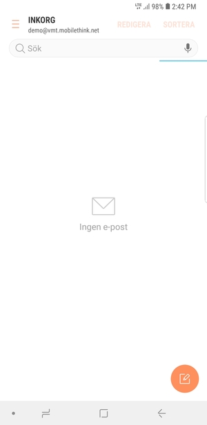 Ditt konto är redo att användas