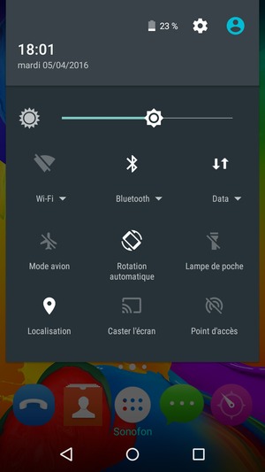 Désactiver le Bluetooth