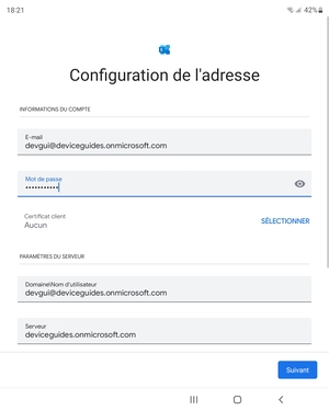 Saisissez votre mot de passe