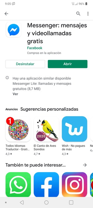 Seleccione Abrir