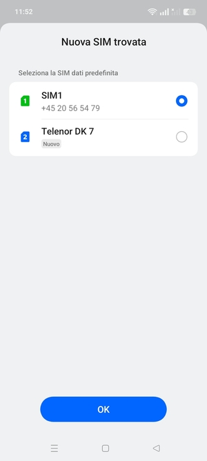 Seleziona Public e OK
