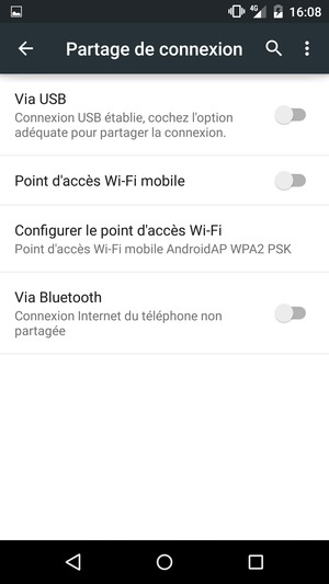 Sélectionnez Configurer le point d'accès Wi-Fi