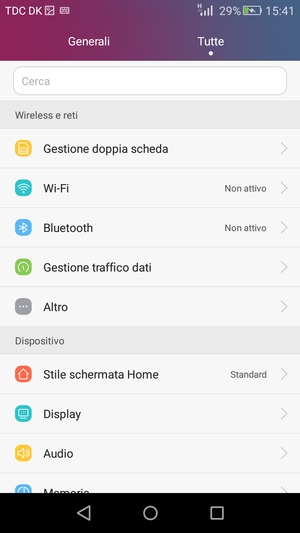 Seleziona Tutte e Altro