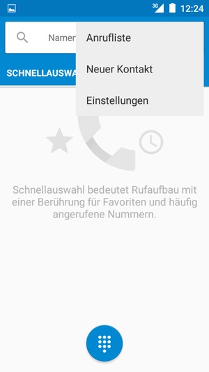 Wählen Sie Einstellungen