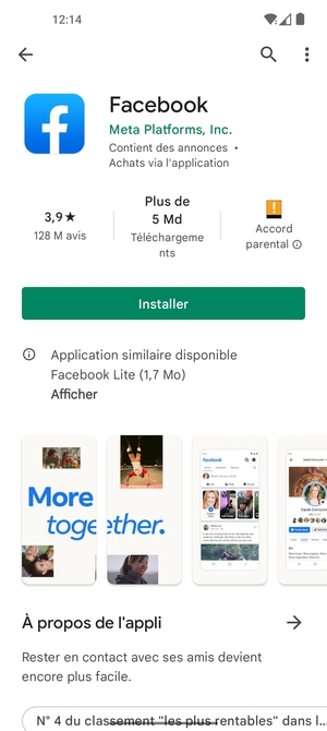 Sélectionnez Installer
