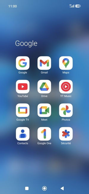 Sélectionnez Gmail