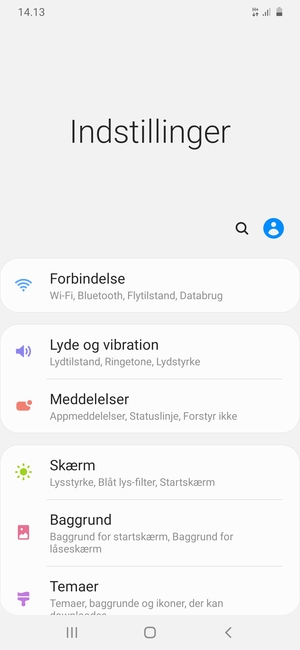 Vælg Forbindelse