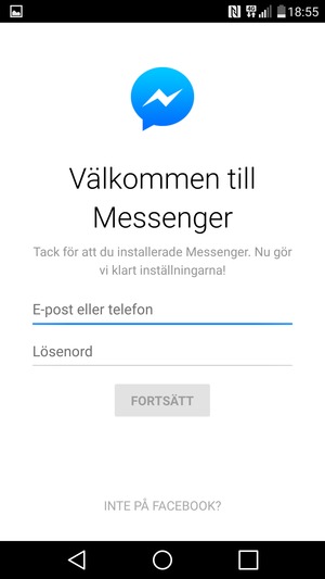 Din app är redo att användas