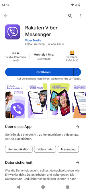 Wählen Sie Installieren