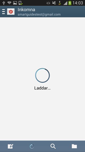 Din Gmail/Hotmail är klar att användas