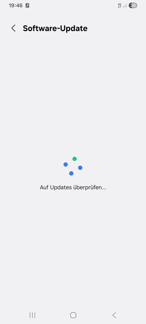 Warten Sie, bis die Suche abgeschlossen ist