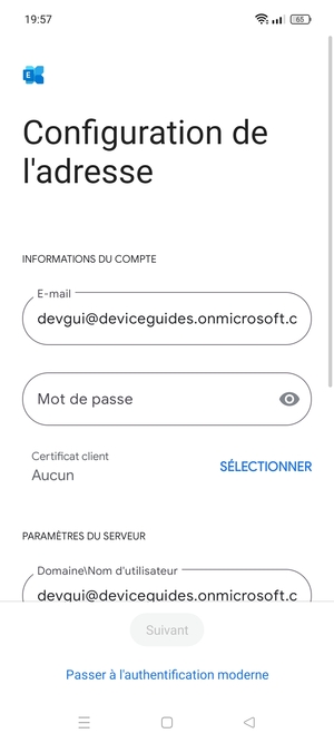 Saisissez votre mot de passe