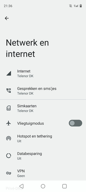 Selecteer Simkaarten