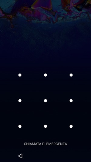 Il tuo telefono è ora protetto dal blocco schermo.