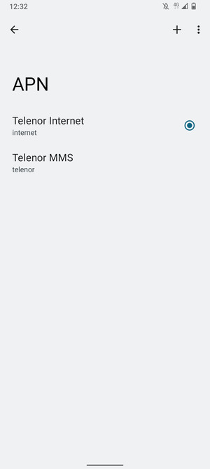 Seleziona il tasto Menu