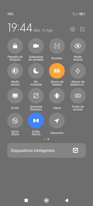 Active Ahorro de batería
