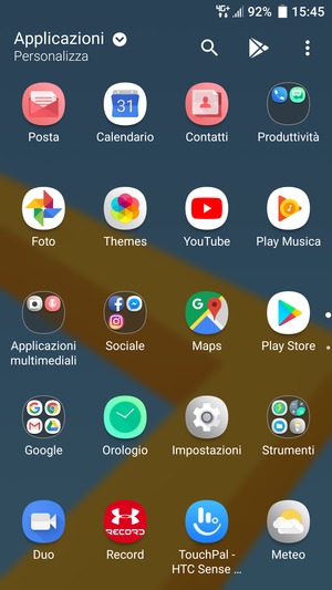 Seleziona Impostazioni