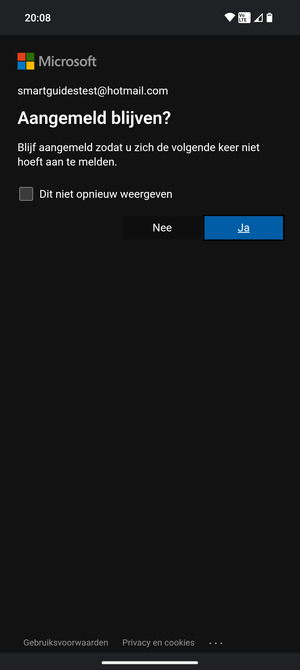 Selecteer uw voorkeursoptie