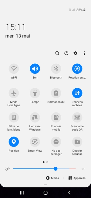 Désactiver le Position