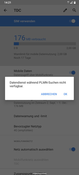 Wählen Sie OK
