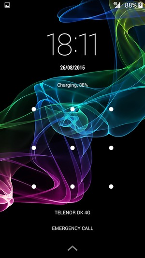 Your phone is now secure with a screen lock