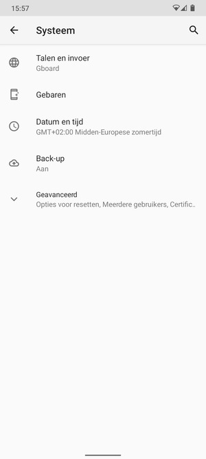 Selecteer Geavanceerd