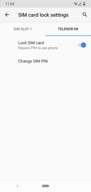 Select Public and Change SIM PIN