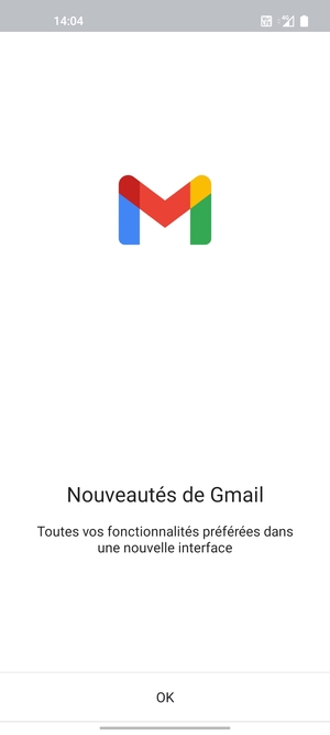 Sélectionnez OK