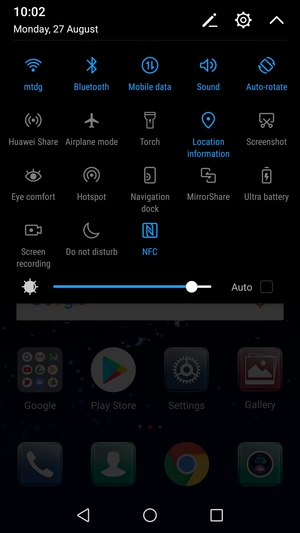 Turn off Wi-Fi and Bluetooth