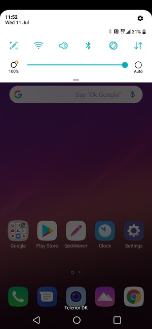 Check the Auto checkbox