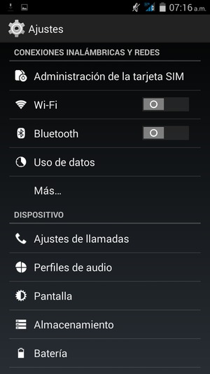 Seleccione Más...