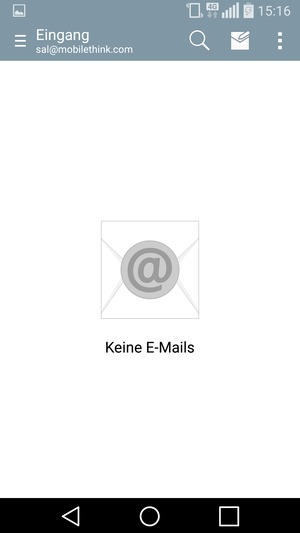 Ihr Gmail/Hotmail Konto ist einsatzbereit