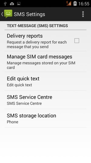 Select SMS Service Centre