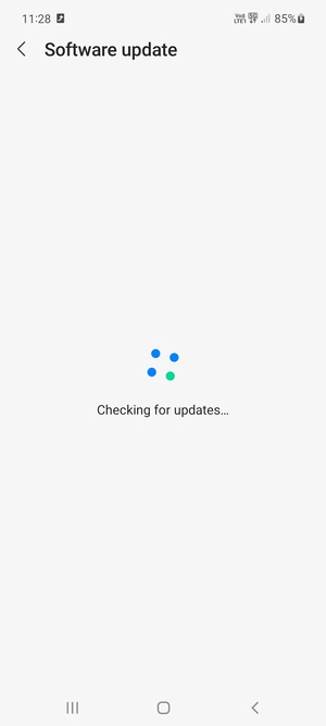 Wait for the search to finish