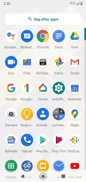 Vælg Kontakter