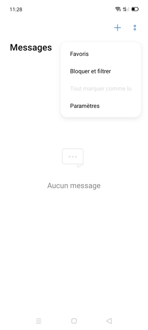 Sélectionnez Paramètres