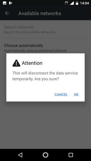 Select OK