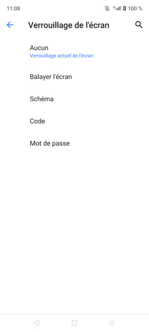 Sélectionnez Schéma