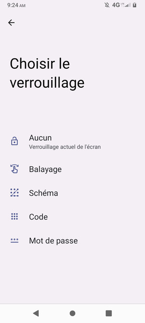 Sélectionnez Schéma