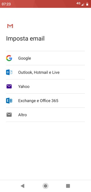 Seleziona Google