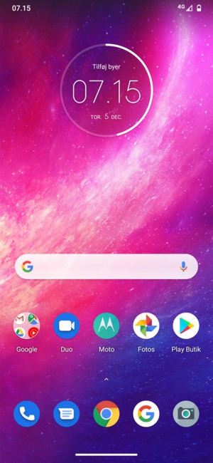 Vælg Telefon