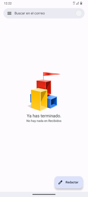 Su Gmail está listo para usar