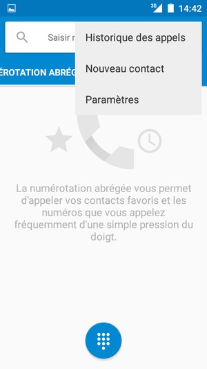 Sélectionnez Paramètres