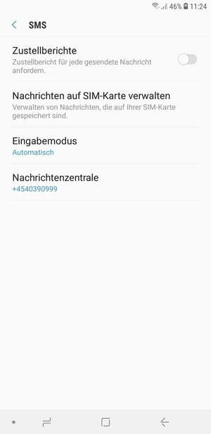 Wählen Sie Nachrichtenzentrale
