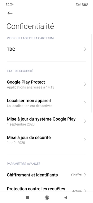 Sélectionnez Public