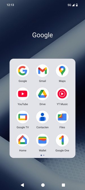 Selecteer Gmail