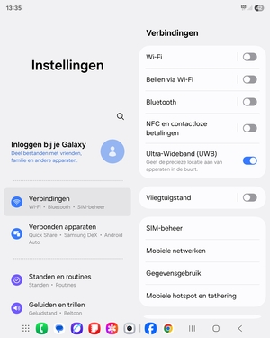 Selecteer Verbindingen