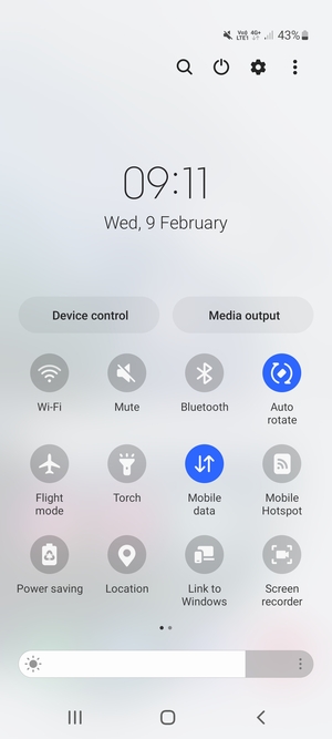 Select Mute to change to sound mode again